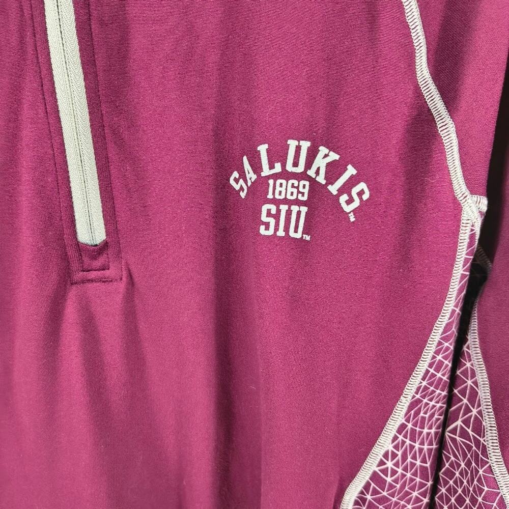 Southern Illinois Salukis L Under Armour 1/4 Zip SIU - Picture 2 of 8
